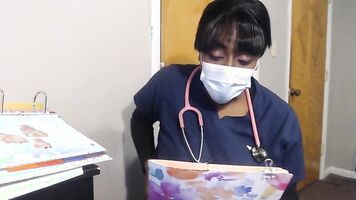 POV Roleplay Your Sexy Follow-up Appointment With Ebony Doctor