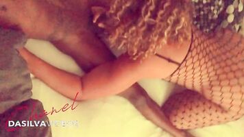 BIG ASS FISHNET BRAZILLIAN BBC POV BLOWJOB BEFORE WORK 1080P