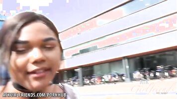 Yara Skye's last day in Amsterdam ends with a creampie