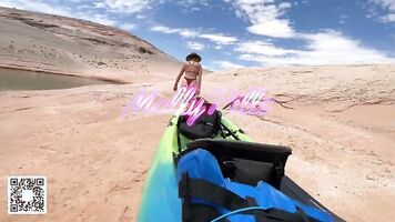 Big Boobs Blonde Vanlife Sex Adventure Porn - Molly Pills - Horny Hiking POV 4K