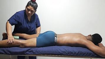 A Relaxing Massage For This Sexy Guy, Pt2 – It Makes Me So Horny To See Him Half Naked