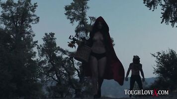 TOUGHLOVEX Red Riding Hood Scarlett meets Werestud