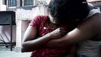 Indian house wife lips kissing ass