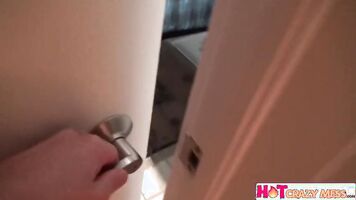StepDad Bangs Ebony Step Daughter - Ivory Logan - HotCrazyMess!
